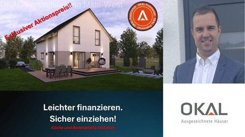 Bild 1 - AKTION !!!! EINFAMILIENHAUS MIT OFFENER ARCHITEKTUR - Malervorbereitet inkl. Grundstück