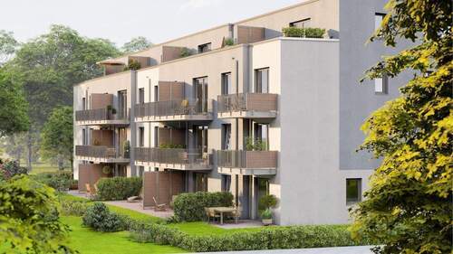 Objektansicht - 2 Zimmer Terrassenwohnung in Norderstedt