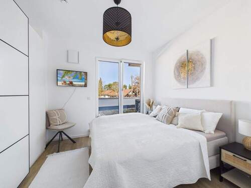 Schlafzimmer mit Terrassenzugang - 