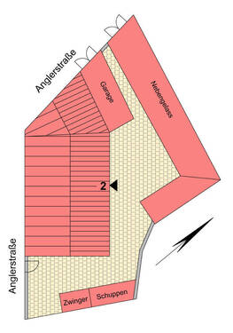 Lageplan - Bestand - 