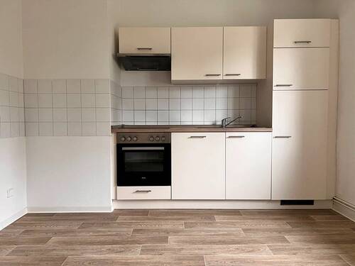 Küche mit Einbauküche (12) - Wilkestr. 8, 1.OG links - 320,00&nbsp;EUR Kaltmiete, ca.&nbsp; 56,00&nbsp;m&sup2;&nbsp;Wohnfl&auml;che