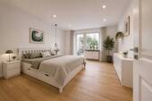 Schlafzimmer - Etagenwohnung mit 100,00 m&sup2; in Augsburg zum Kaufen