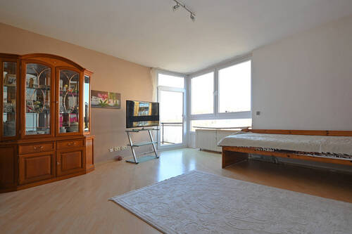 Wohnzimmer - 1 Zimmer Etagenwohnung zum Kaufen in Norderstedt / Harksheide