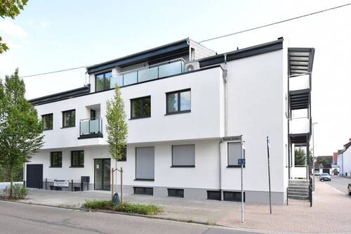 Frontansicht - 3 Zimmer Etagenwohnung in Limburgerhof