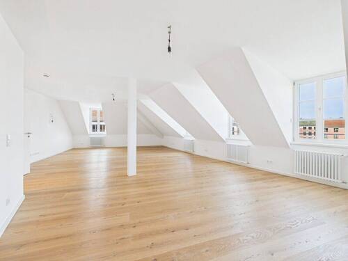 Wohn-/Essbereich - zum Erstbezug: Exklusive 3 -Zimmer Wohnung mit Küche direkt am Gärtnerplatz