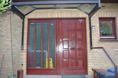 Überdachte Haustür - 