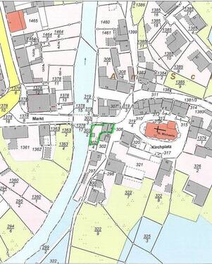 Flurkarte Kranichfeld_zugeschnitten - Baugrundstück direkt am Wasser gelegen!