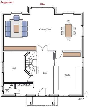 EG_Zehlendorf.jpg - 4 Zimmer Einfamilienhaus zum Kaufen in Brieselang