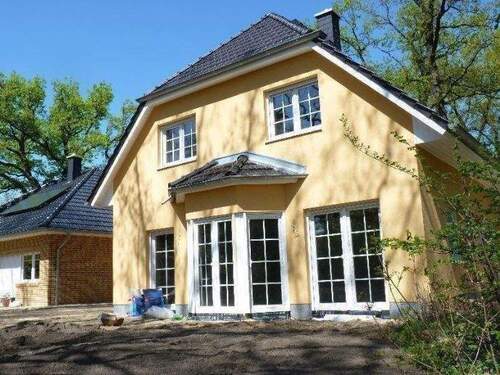 Hausansicht Garten - KEINE unkalkulierbaren Baukosten, hochwertiges Einfamilienhaus in Biesdorf-Süd