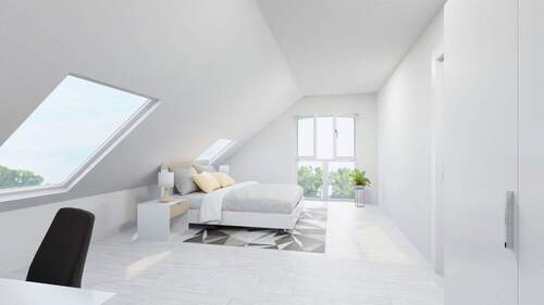 Visualisierung 2. DG Zimmer - 