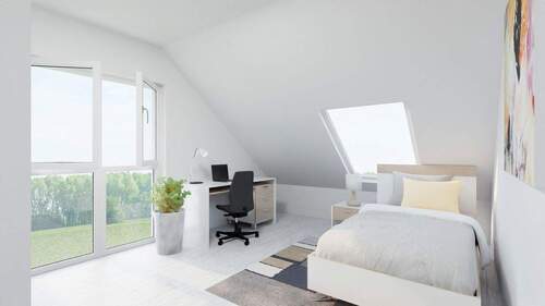 Visualisierung 2. DG Zimmer - 