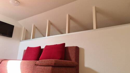 halboffene Zwischendecke zum Verweilen - 