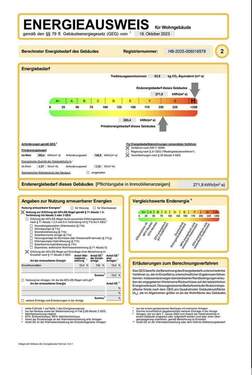 Energieausweis - 