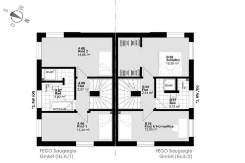 1. Obergeschoss - 6 Zimmer Doppelhaushälfte in Hamburg Bahrenfeld