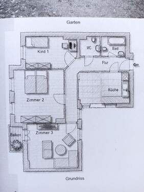 Bild 3 - 3 Zimmer Etagenwohnung in Berlin