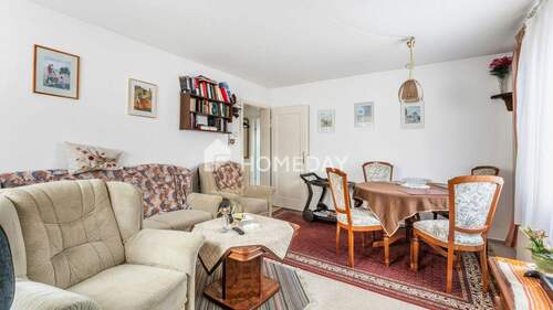 Wohnzimmer 1 - Etagenwohnung mit 51,20 m&sup2; in Leonberg zum Kaufen