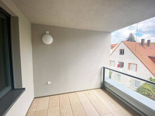 Geschützte Loggia - 