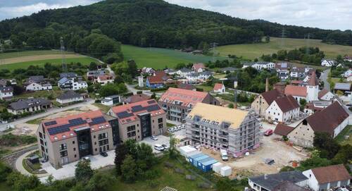 Aktueller Baustand - Etagenwohnung mit 61,60 m² in Mühlhausen zum Kaufen