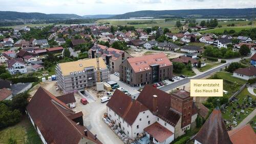Hier entsteht das Haus B4 - 