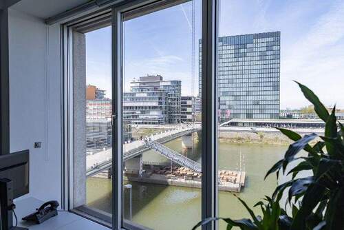 Ausblick - Büro zur Miete in Düsseldorf