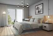 Schlafzimmer - Etagenwohnung mit 100,30 m² in Merching zum Kaufen