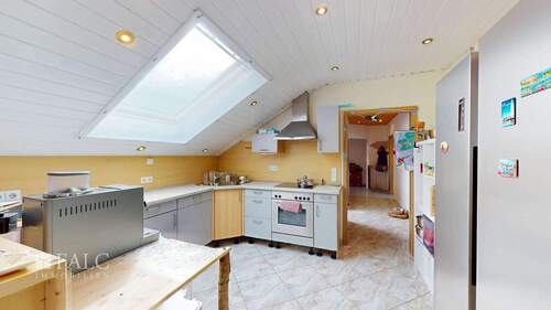 Wohnung Hinterhaus Küche - 