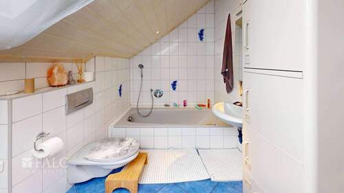 Wohnung Hinterhaus Bad - 
