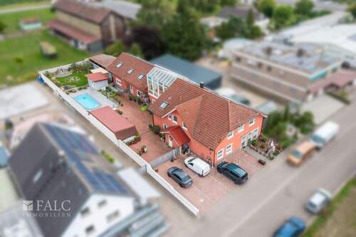 Luftaufnahme3 - 1 Zimmer Mehrfamilienhaus, Wohnhaus zum Kaufen in Hambrücken