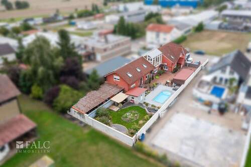 Luftaufnahme4 - Mehrfamilienhaus, Wohnhaus mit 270,00 m² in Hambrücken zum Kaufen