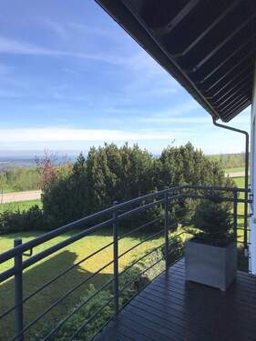 Ausblick vom Nordwestbalkon - 