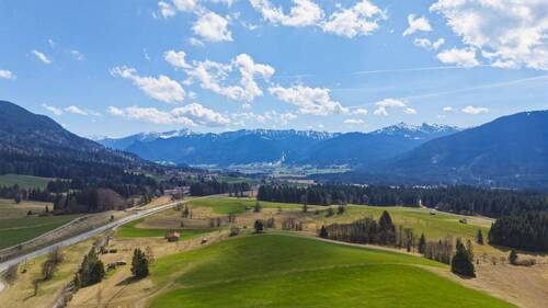 Bergpanorama - Grundstück zum Kaufen in Saulgrub