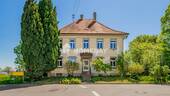 Außenansicht 2 - Historisches Haus auf Erbpachtgrundstück mit Garten und freier Sicht auf Bodensee & Alpen