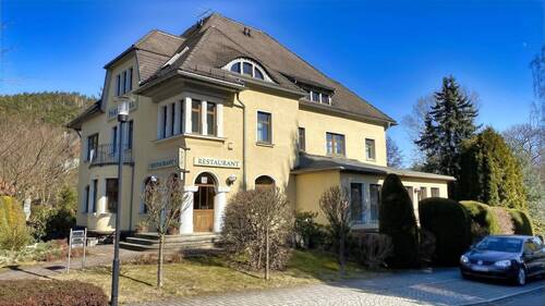 Straßenansicht - 1 Zimmer Hotel, Pension, Gasthof in Kurort Oybin