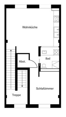 1. Obergeschoss (Einliegerwohnung) - 