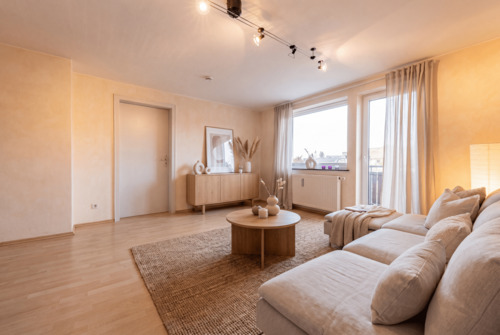 Wohnzimmer - 2 Zimmer Etagenwohnung zum Kaufen in Miesbach