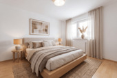 Schlafzimmer - 2 Zimmer Etagenwohnung in Miesbach
