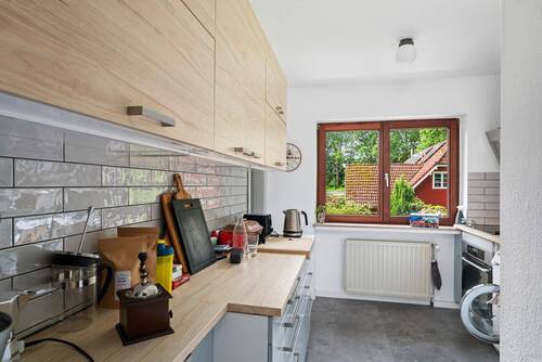 Einliegerwohnung: Küche im Obergeschoss (9,46 m²) - 