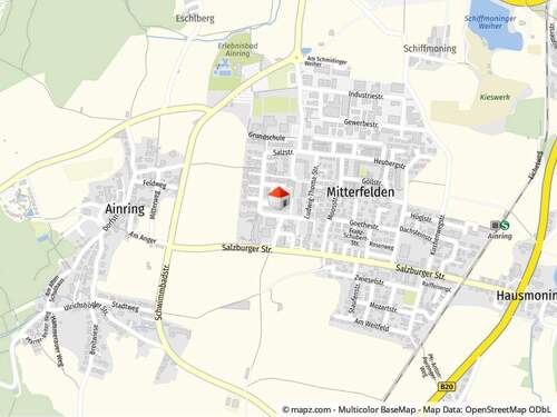 Geolyzer Kartenausschnitt - 