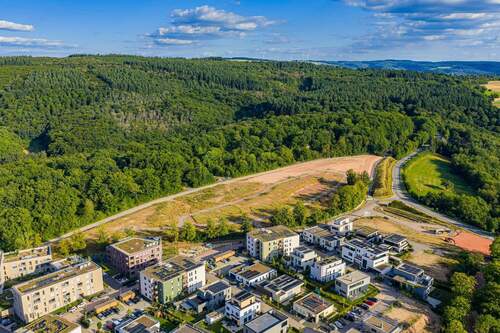 Urbanes Walddorf Luftbild 2 - Grundstück zum Kaufen in Trier