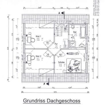 Obergeschoss - 4 Zimmer Einfamilienhaus zum Kaufen in Rangsdorf