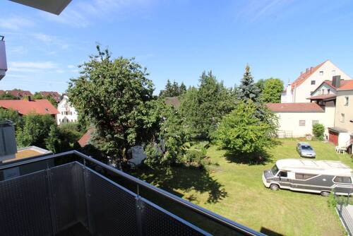 Ausblick vom Balkon - 