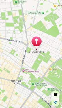 Lageplan - 3 Zimmer Etagenwohnung zum Kaufen in Berlin