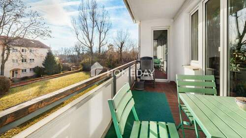 Loggia 1 - 3 Zimmer Etagenwohnung zum Kaufen in Stuttgart