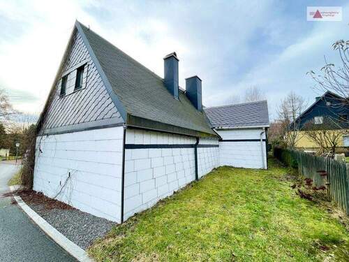 Giebelseite - Einfamilienhaus mit 71,00 m&sup2; in Deutschneudorf zum Kaufen