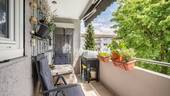 Loggia 1 - Sonnige Zwei-Zimmer-Wohnung mit Loggia, Grünblick und Stellplatz in Calw