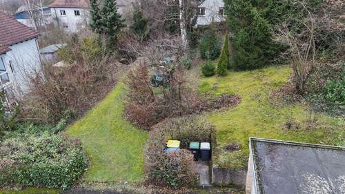 Luftaufnahme Gartengrundstück (Bauland) - 
