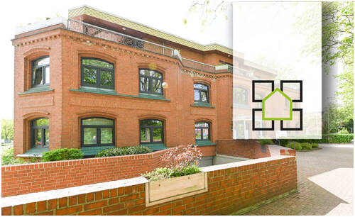 Bild 1 - KEINE Käufercourtage! Büro- Praxisfläche im EG einer gepflegten, kleinen Einheit