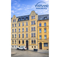 Attraktive 3-Zimmer-Dachgeschosswohnung mit 2 Balkonen & Aufzug - Plauen Westend