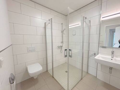 Badezimmer - Etagenwohnung mit 63,40 m&sup2; in Trier zur Miete