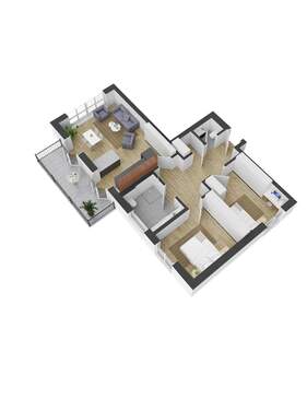 WHG8_1.OG_3D_3-Zimmer - 